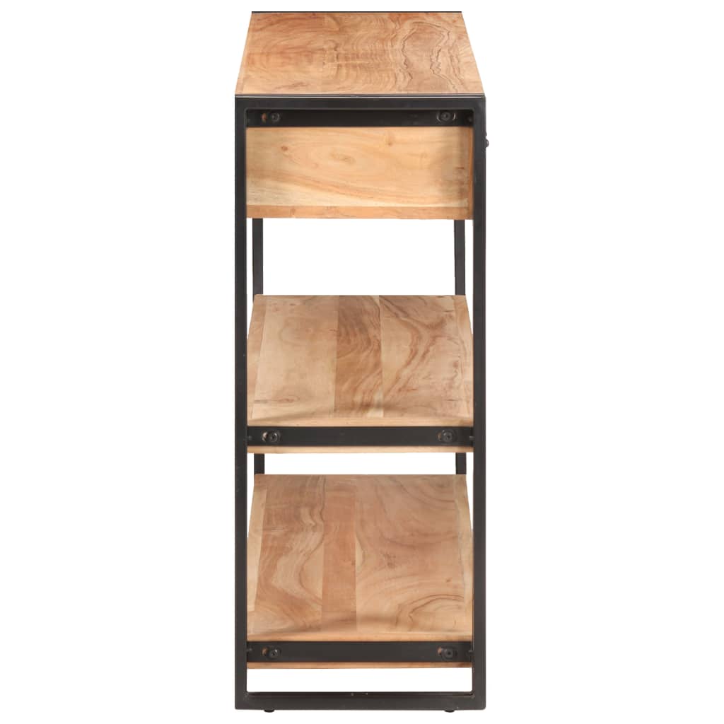 Skjenk Tre 120x30x75 cm heltre akasie