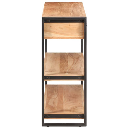 Skjenk Tre 120x30x75 cm heltre akasie