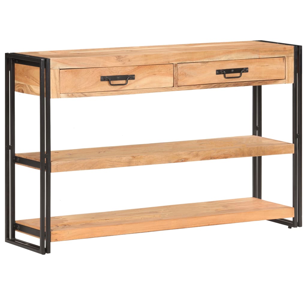 Skjenk Tre 120x30x75 cm heltre akasie