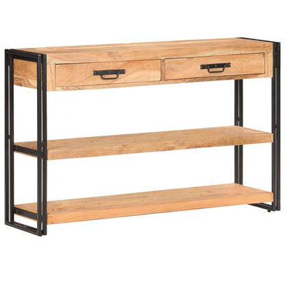 Skjenk Tre 120x30x75 cm heltre akasie