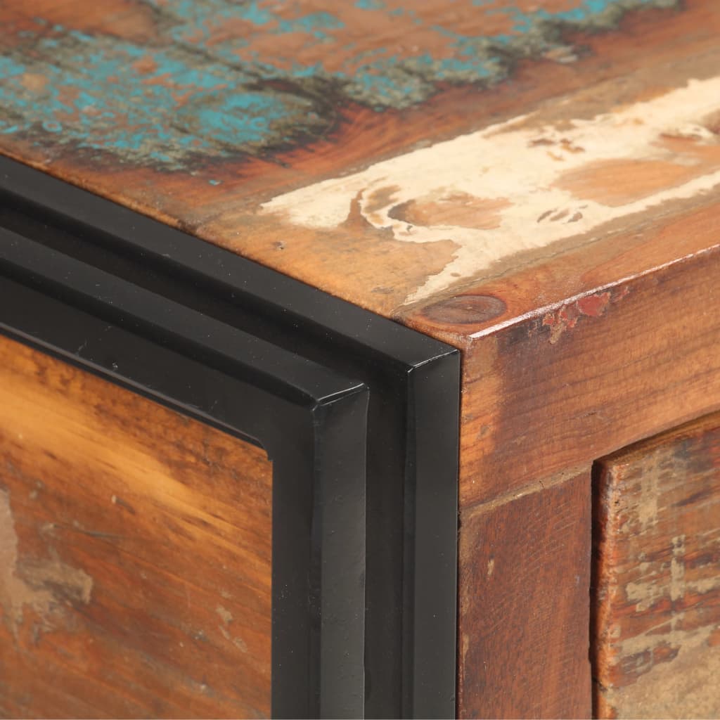 Skjenk Tre 120x30x75 cm gjenvunnet heltre