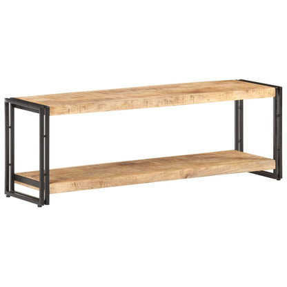 TV-benk 120x30x40 cm grovt mangotre