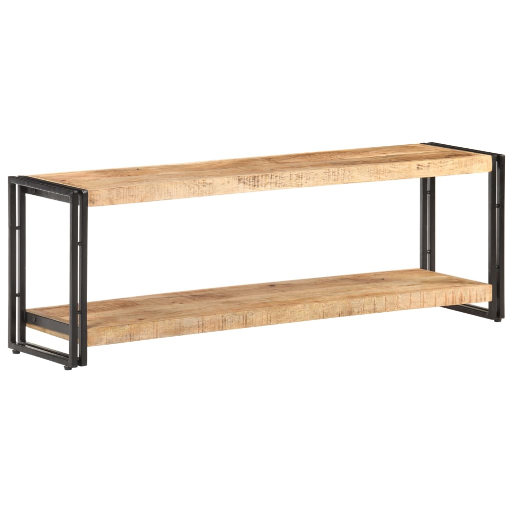 TV-benk 120x30x40 cm grovt mangotre