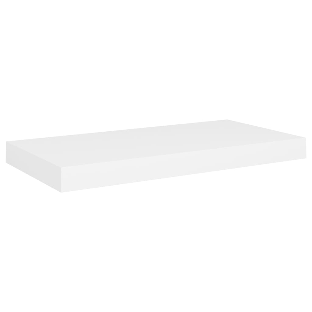 Vegghylle Hvit Flytende 4 stk 50x23x3,8 cm MDF