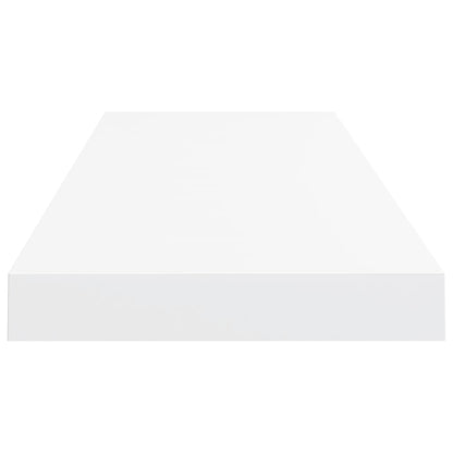 Vegghylle Hvit Flytende 4 stk 80x23,5x3,8 cm MDF