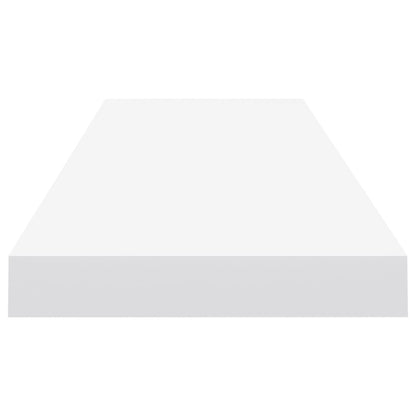 Vegghylle Hvit Flytende 4 stk 90x23,5x3,8 cm