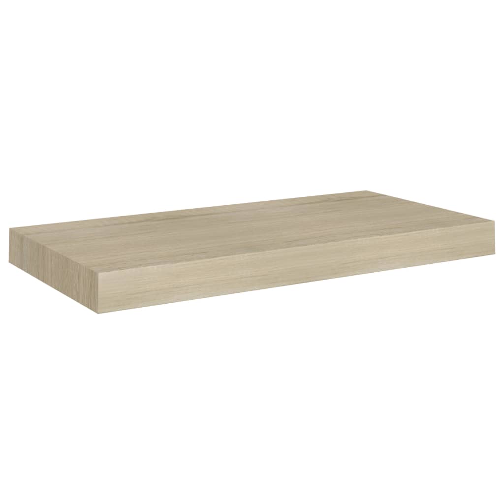 Vegghylle Flytende eik 50x23x3,8 cm MDF