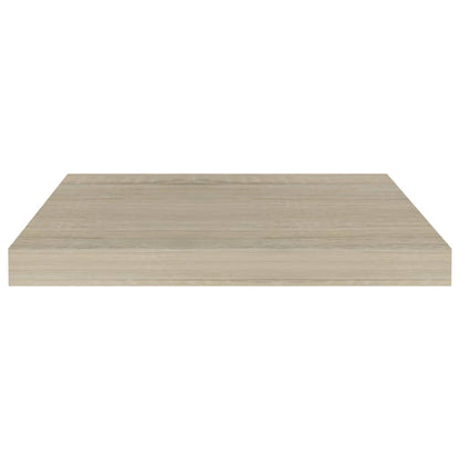 Vegghylle Flytende eik 50x23x3,8 cm MDF