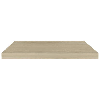 Vegghylle Flytende eik 60x23,5x3,8 cm MDF