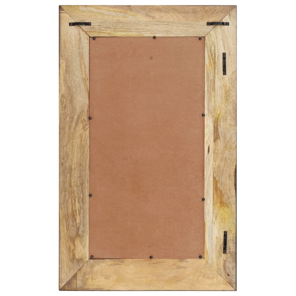 Veggspeil 80x50 cm heltre mango