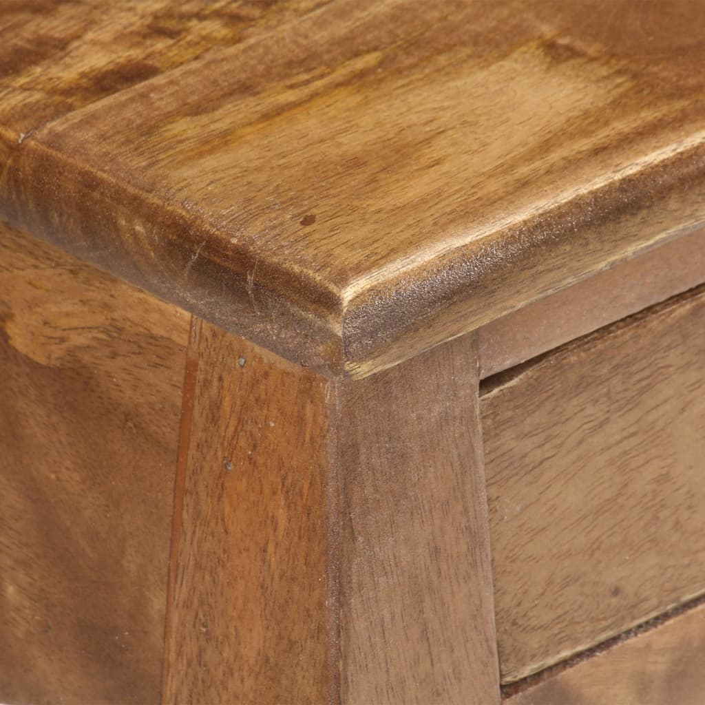 Nattbord Sengbord Tre 28x28x46 cm heltre mango