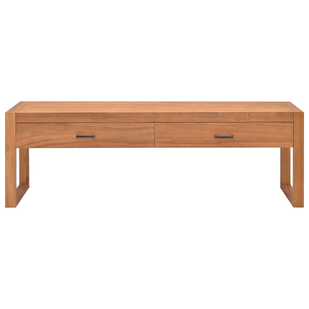 TV-benk 140x40x45 cm teak