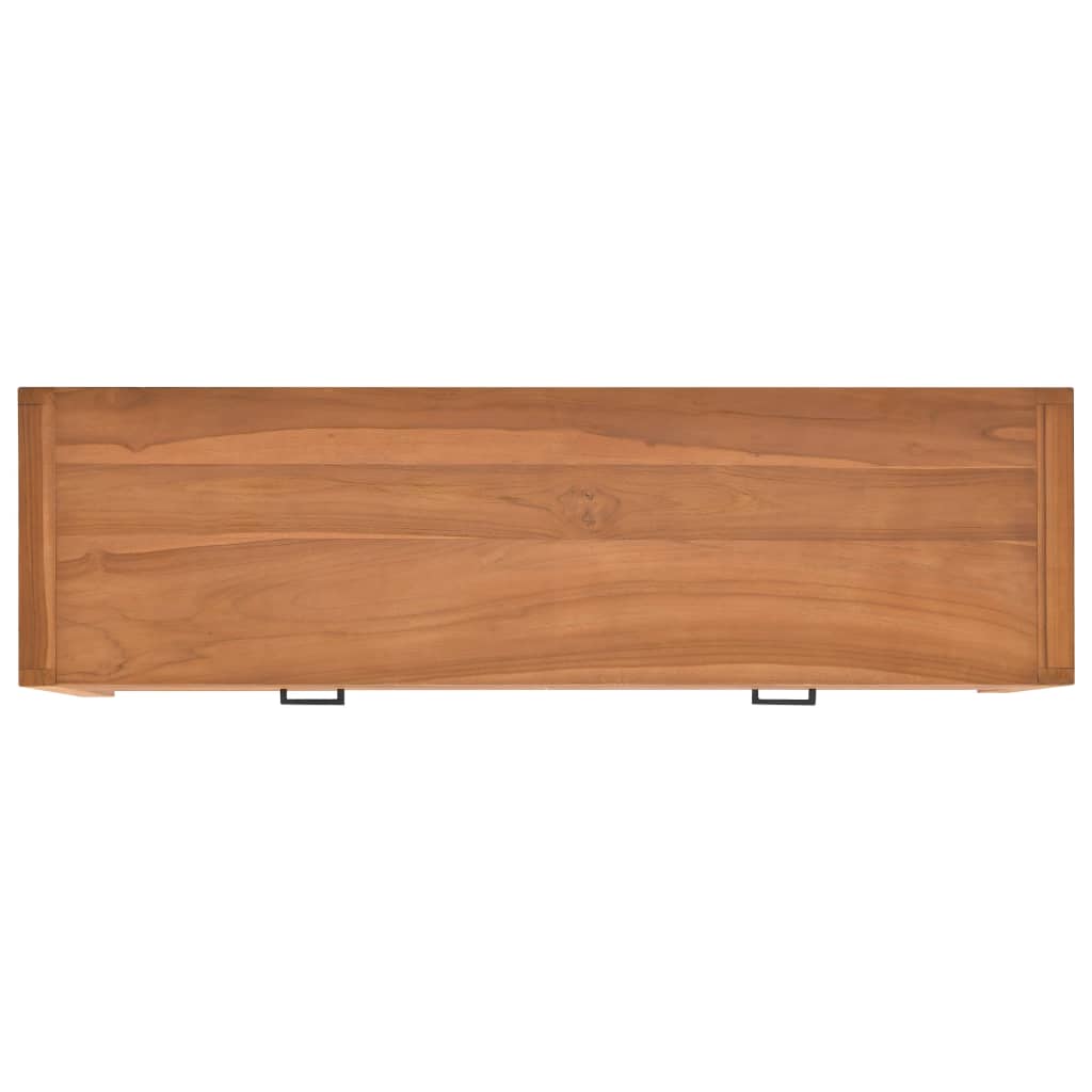 TV-benk 140x40x45 cm teak