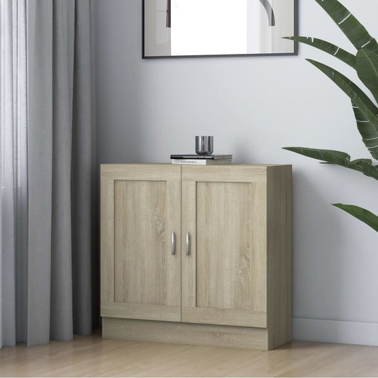 Bokhylle sonoma eik 82,5x30,5x80 cm konstruert tre