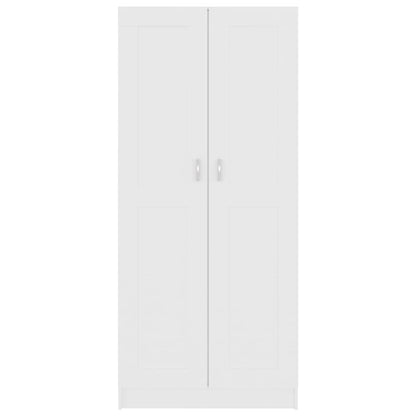 Bokhylle Hvit 82,5x30,5x185,5 cm