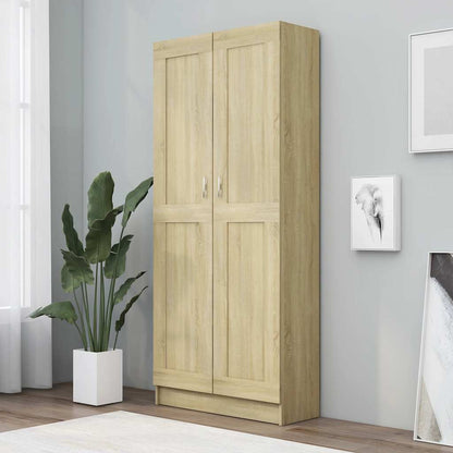 Bokhylle Sonoma Eik 82,5x30,5x185,5 cm