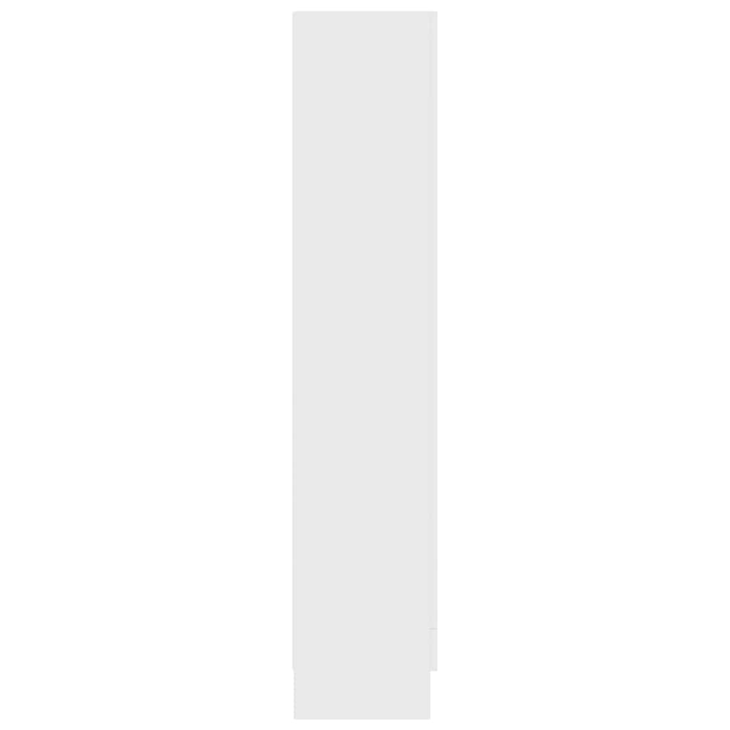 Vitrineskap Hvit 82,5x30,5x150 cm