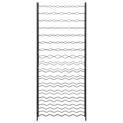 Vinstativ for 96 flasker Svart jern