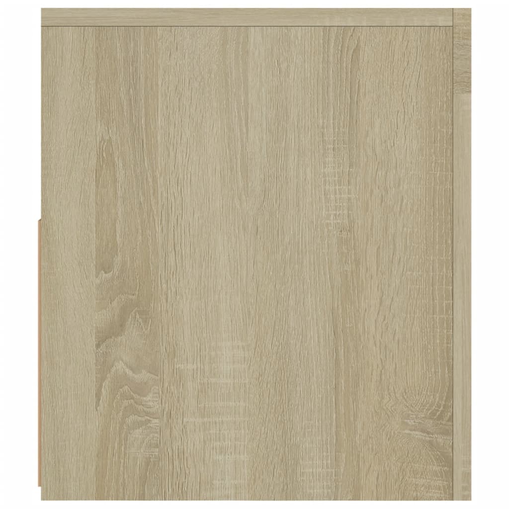 TV-Møbel Sonoma Eik Tv-benk med LED-lys 120x35x40 cm