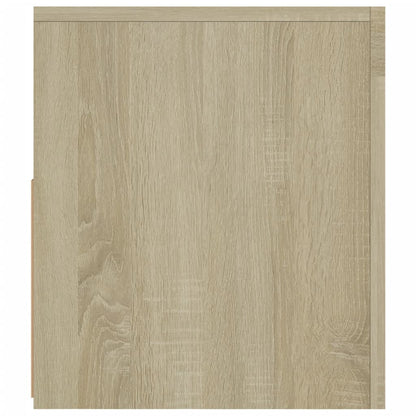 TV-Møbel Sonoma Eik Tv-benk med LED-lys 120x35x40 cm