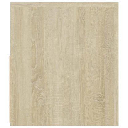 TV-Møbel Sonoma Eik TV-benk med LED-lys 120x35x40 cm