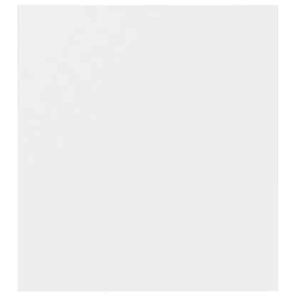 TV-Møbel Hvit TV-benk med LED-lys 140x36,5x40 cm