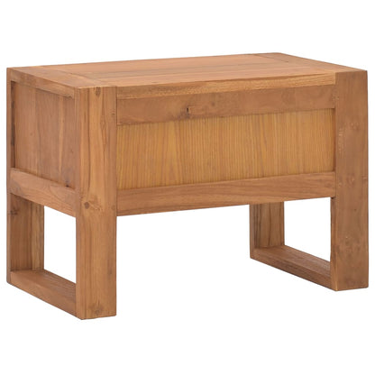 Nattbord Sengbord 50x30x35 cm heltre teak