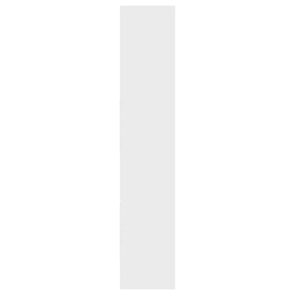 Bokhylle Hvit 60x35x180 cm