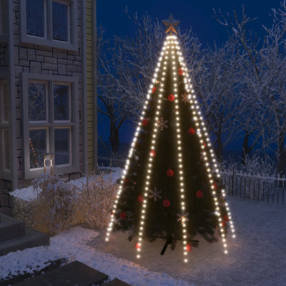 Innendørs julepynt Nettlys for juletre med 400 LED kaldhvit 400 cm