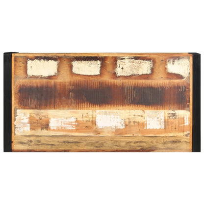 Salongbord Sofabord Tre Gjenvunnet Heltre 120x60x40 cm