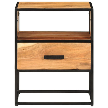 Nattbord Sengbord Tre 40x30x50 cm heltre akasie