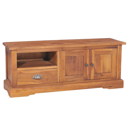 TV-benk 100x30x40 cm heltre teak