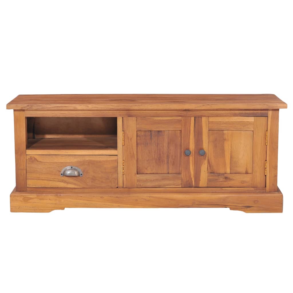 TV-benk 100x30x40 cm heltre teak