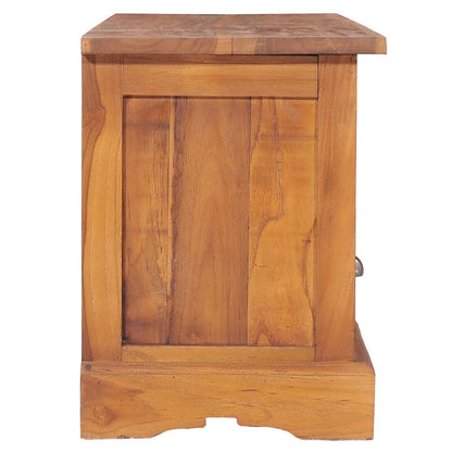 TV-benk 100x30x40 cm heltre teak