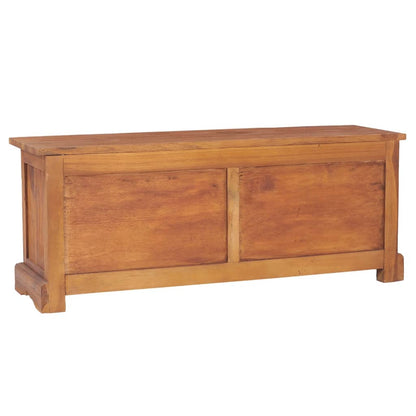 TV-benk 100x30x40 cm heltre teak