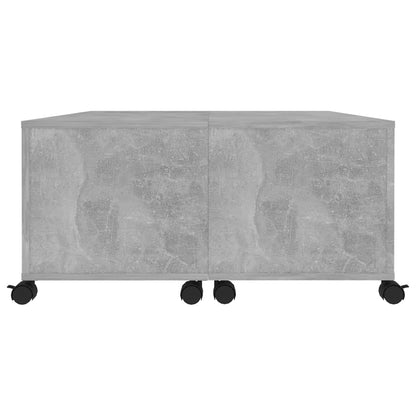 Salongbord Sofabord Betonggrå 75x75x38 cm