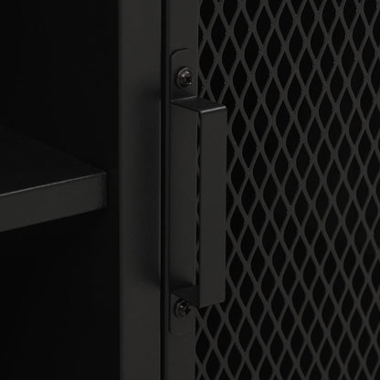 TV-Møbel Brun TV-benk rustikk 105x36x47cm metall og