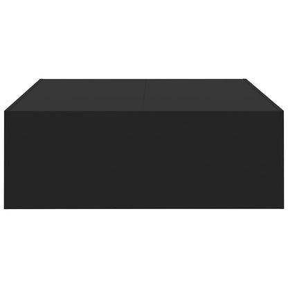 Salongbord Sofabord Svart 100x100x35 cm