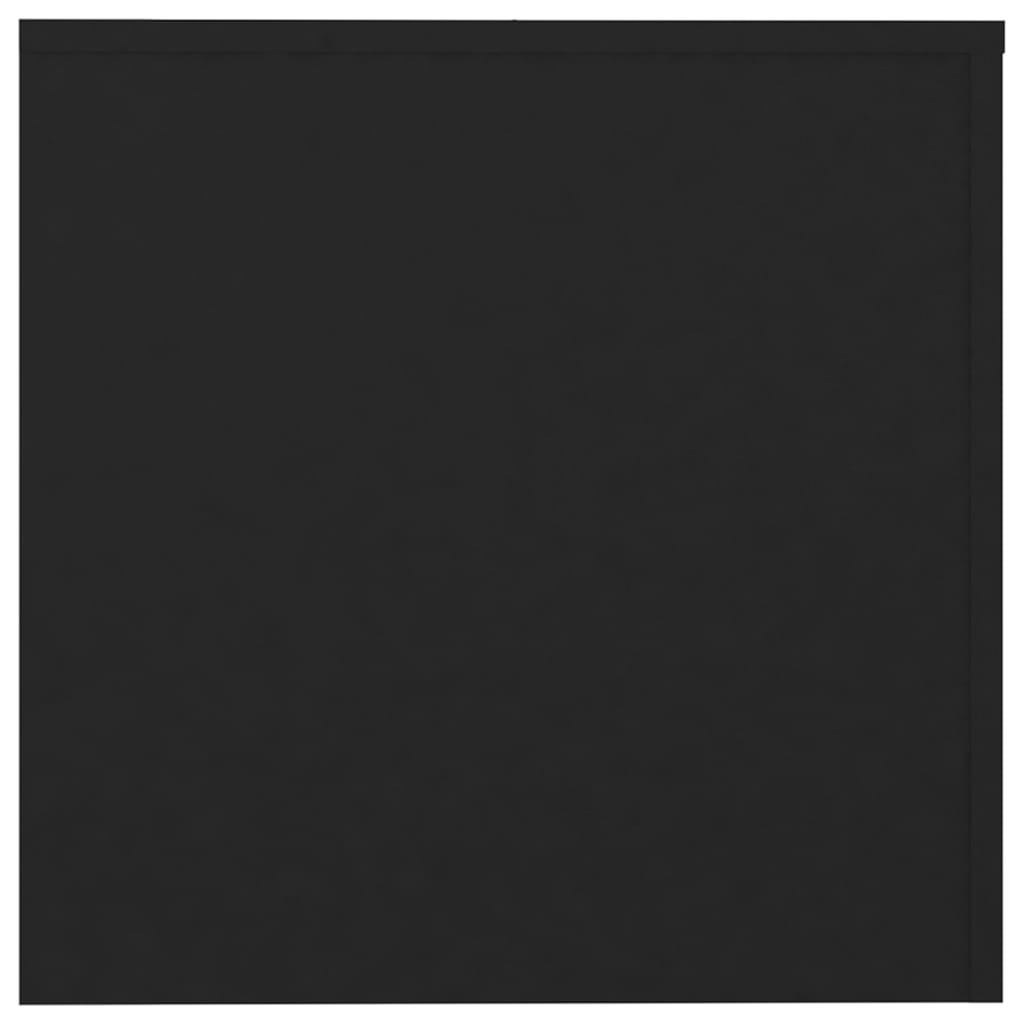 Sidebord Svart 3 stk