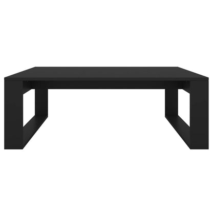 Salongbord Sofabord Svart 100x100x35 cm