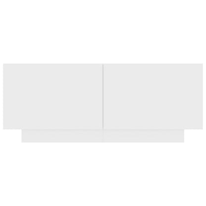 Nattbord Sengbord Hvit 100x35x40 cm