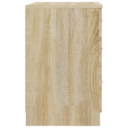 Nattbord Sengbord Sonoma Eik 40x40x63 cm