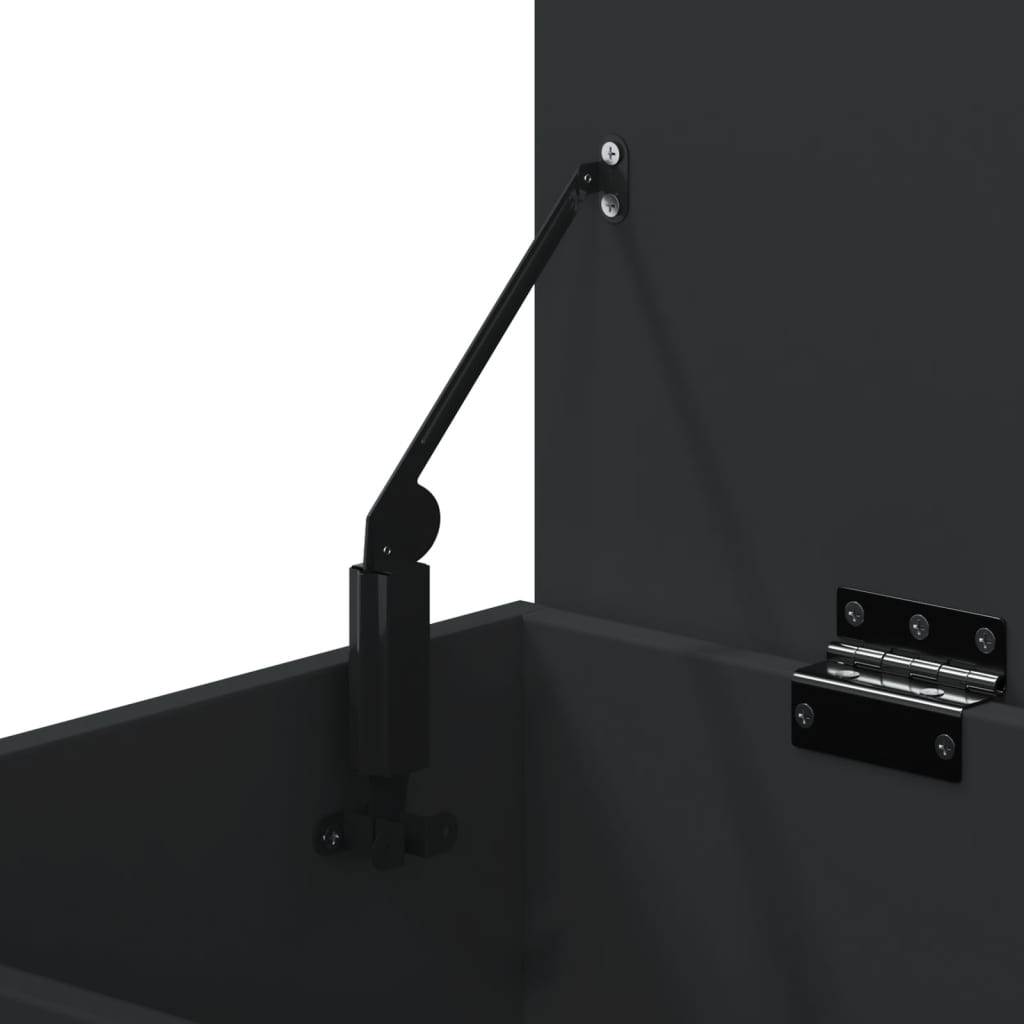 Skoskap Skohylle Skobenk Svart 60x30x45 cm