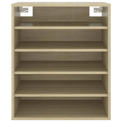 Skoskap Skohylle Skobenk Sonoma Eik 60x35x70 cm