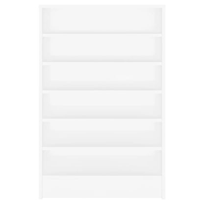 Skoskap Skohylle Skobenk Hvit 60x35x92 cm