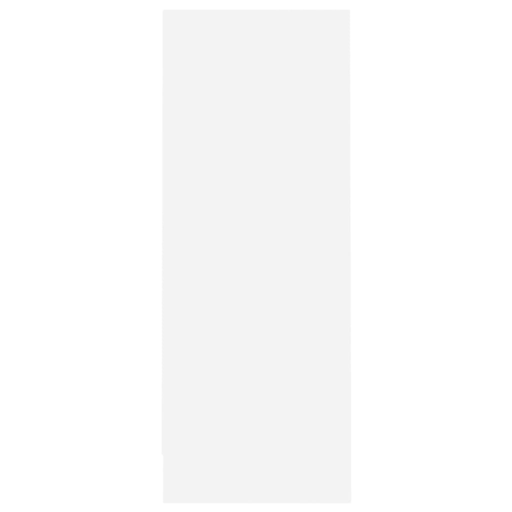 Skoskap Skohylle Skobenk Hvit 60x35x92 cm