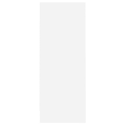 Skoskap Skohylle Skobenk Hvit 60x35x92 cm