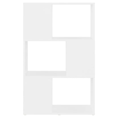 Bokhylle Hvit Romdeler 60x24x94 cm