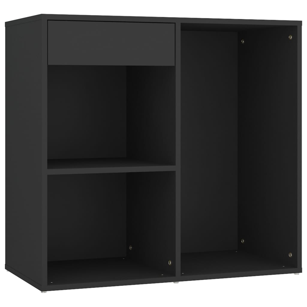 Sminkebord Svart LED skap