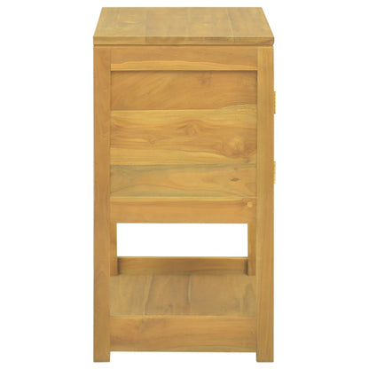 Baderomsskap 60x40x75 cm heltre teak